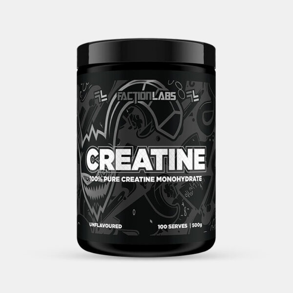 Faction Labs 100% Pure Creatine Monohydrate 500g -  (Made in Australia)