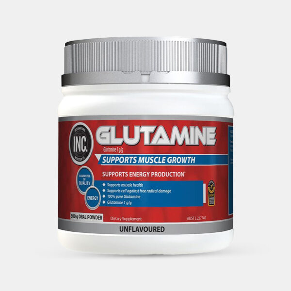 INC Glutamine 500g -  (Made in Australia)